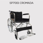 Silla de ruedas cromada SP7001