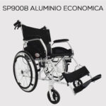 Silla de Ruedas de Aluminio Económica SP9008