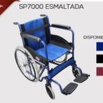 Silla de ruedas esmaltada SP7000
